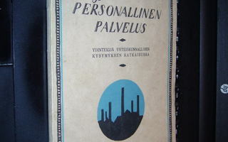 Sigfrid Sirenius : Personallinen palvelus ( 1 p.1919) SIS.PK