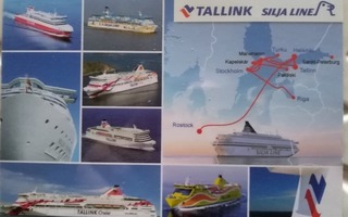 Talling line  Viking Line laivoja kartta  magneettinen