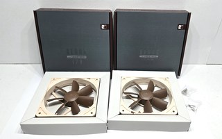 2kpl Noctua NF-S12B Redux-1200 PWM tuulettimet