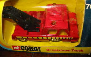 Corgi 70-luku Breakdown Truck mint boksissa