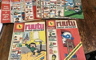 RUUTU 1973-1975 KAIKKI ilmestyneet numerot!