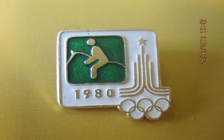 Venäläinen neulamerkki Ratsastus 1980