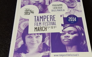 Tampere Film festival 2014 programme ohjelmakirja