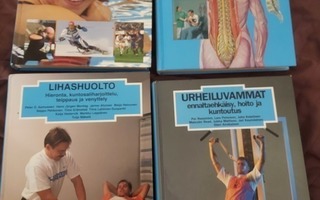 VK-Kustannus Lihashuolto, Anatomia yms. Kirjoja 5kpl
