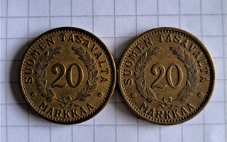 20mk kolikot