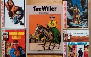Tex Willer ja Morgan Kane sarjakuvat