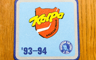 KALPA Kalevan Pallo - Jääkiekon SM-liiga lasinalunen '93-94