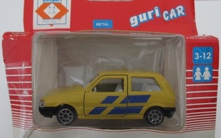 Fiat Uno 45 Hatchback 3 door 1985 Yellow Poliguri 1:50