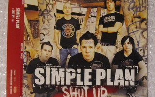 Simple Plan • Shut Up! PROMO CD-Single