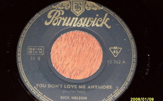 7" RICKY NELSON - I Got A Woman - 1963 single rockabilly EX
