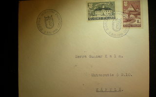 FDC-kuori Porvoo 600 vuotta - 3.XII.1946