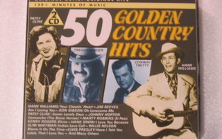 Kokoelma • 50 Golden Country Hits 2xCD BOX