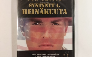 (SL) UUSI! DVD) Syntynyt 4. Heinäkuuta - SUOMIKANNET (1989