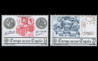 Espanja 2545-6 ** Europa (1982)