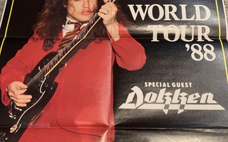 AC/DC upee juliste 88 suosikki- lehti