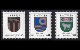 Latvia 855-7 ** Käyttösarja vaakuna (2013)