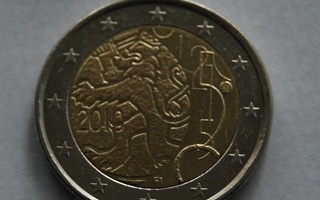 Suomi 2€ "Suomalainen raha 150v" 2010
