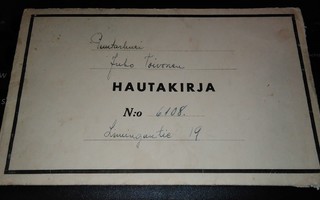 Hautakirja 1947 PK160/10