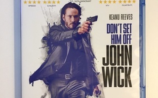 John Wick (Blu-ray) Keanu Reeves ja Bridget Moynahan (2014)