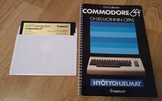 Commodore 64 Ohjelmoinnin Opas - Hyötyohjelmat kirja+levy