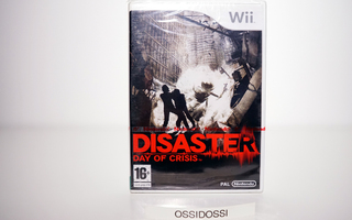 Wii - Disaster: Day of Crisis - UUSI, muoveissa