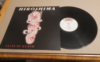 Hiroshima - Taste Of Death orig 1984 Suomi Heavy Metal upea!