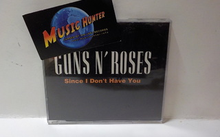 GUNS N' ROSES - SINCE I DON'T HAVE YOU CDS