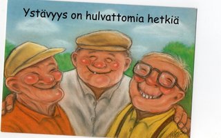 "°YSTÄVYYS ON HULVATTOMIA HETKIÄ"° -KORTTI / Hörölä