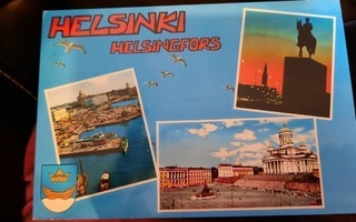 Kulkenut 1976 Helsinki kortti