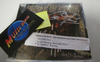 CRADLE OF FILTH-MANTICORE AND OTHER HORRORS CD+3 NIMMARIA