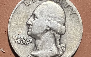 USA  1943 quarter dollar silver