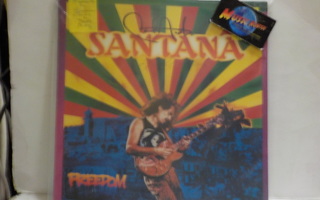 SANTANA - FREEDOM EX/EX EU 1987 LP + 2 NIMMARIT!!!!
