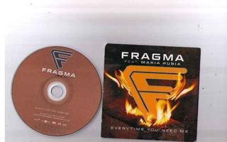 CDS Fragma & Maria Rubia-Everytime You Need Me