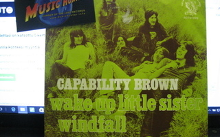 CAPABILITY BROWN - WAKE UP LITTLE SISTER / WIND.. EX-/EX- 7"
