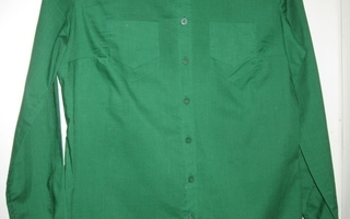 VINTAGE PALLO PAITA  naisten vihreä paita koko 42
