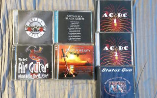 ROKKIA 9 CD Status Quo, AC/DC yms