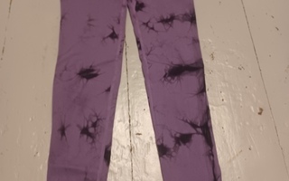 Violetit tie dye legginssit, koko S