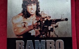 Rambo DVD box .Suomi painos peltiboxi