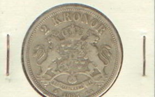 Ruotsi 2 kr 1903 Ag