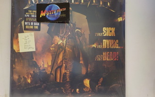 MEGADETH - THE SICK THE DYING... AND THE DEAD! - UUSI 2LP