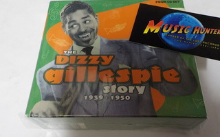 THE DIZZY GILLESPIE STORY 1939-1950 4CD BOKSI