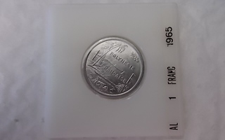 1 franc v.1965 al