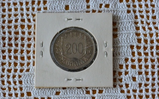 200 MK kolikko 1957