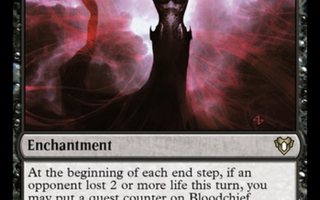 MTG Bloodchief Ascension - Commander Masters R0139