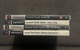 Grand Theft Auto PS2-Pelejä