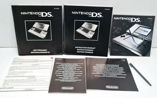 Nintendo DS konsolin ohjekirjoja