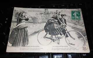 Polkupyörä ja Kauniit Naiset n.1905 PK90