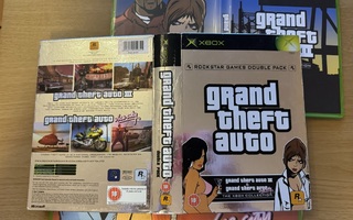 Grand Theft Auto Fouble Pack, Xbox CIB