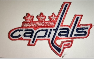 NHL - Washington Capitals -kangasmerkki /// kakkoslaatuinen