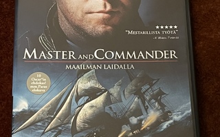MASTER AND COMMANDER - MAAILMAN LAIDALLA - DVD russell crowe